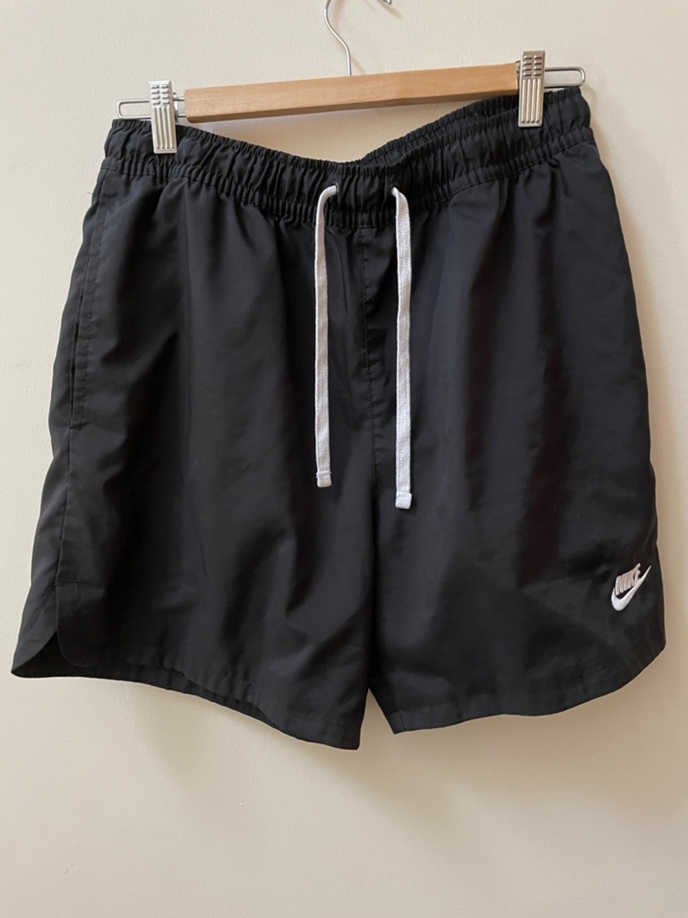 Nike Black Shorts with Drawstring